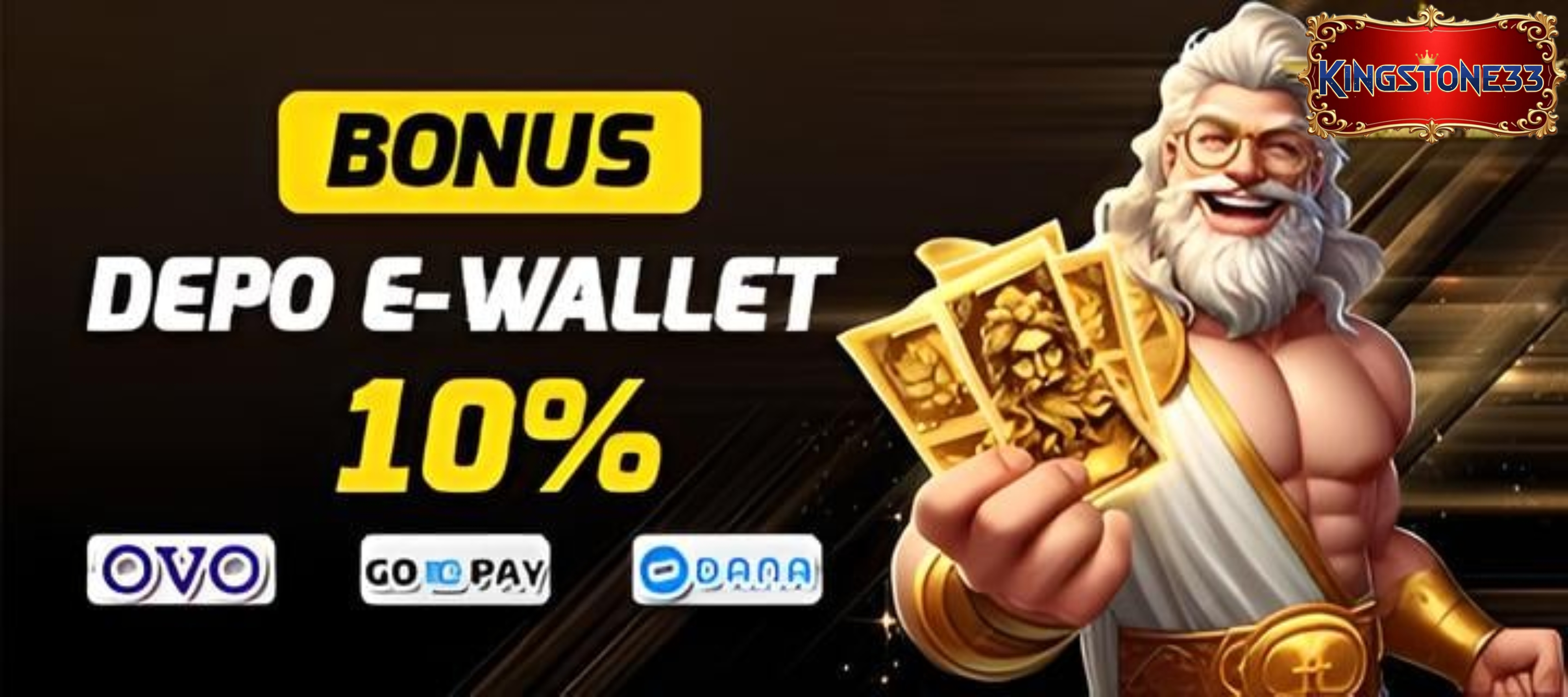 KINGSTONE33 >> Bermain Nyaman Dan menang Setiap Hari promo